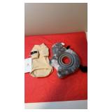 Rhino chew toy for dogs and mini dog outfit for