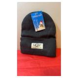 Uggs 100% polyester warm hat(new) black