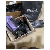 Shark cordless vac with multiple attachments
