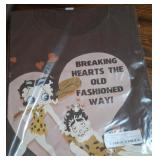 Brand new women's size medium Betty boop  brown