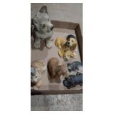 Sandcast and small figurines