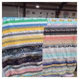 Almost done hand made quilt aprox. 99in x 81in