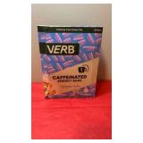 Verb caffeinated energy bars birthday cake