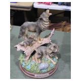 Bradford Exchange Wolf Figure