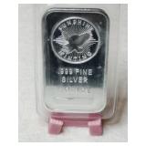 Sunshine .999 fine silver 1 oz bar
