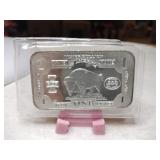 Buffalo  .999 fine silver 1 oz bar