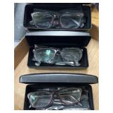 Ralph Lauren prescription glasses with cases