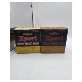 2 Western Xpert 12 GA Super Target Load boxes