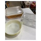 PYREX ovenware casserole dish 8 1/2 x 6 1/2 in,