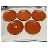 Fiesta 5-7/8-inch saucers
