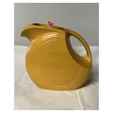 Fiesta 67oz Large Disk Pitcher, original yellow