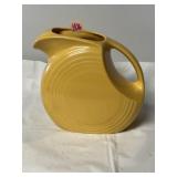 Fiesta 67oz Large Disk Pitcher, original yellow