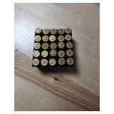 25 9mm Lugar rounds mixed