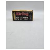 Stirling 30 Carbine Soft Point Cartridges