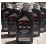 Case of 6 quarts of Toyota automatic transmission