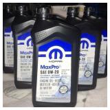 Case of 6 quarts of Mopar max pro sae 0w-20 fully