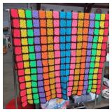 Granny square crocheted blanket 72x47