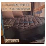 New in box waterproof queen size mattress