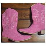 Brand new women's size 8 faux suede cowboy boots