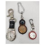 Keychain watches ,compass
