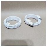 2 new 6 foot C2C charge cables
