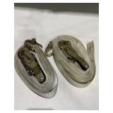 2 heavy duty ratchet straps