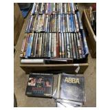 DVD movies with some CDs lot