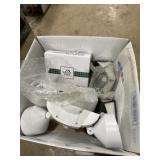 Security spotlights, and LED solar path lights