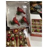 Enchanted forest, glass, ornaments, Christmas,