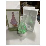 Color changing Christmas tree decoration 8 inches