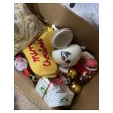 Various Christmas decorations