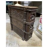 Singer treadle sewing machine cabinet drawer