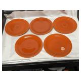 Fiestaware Classic Rim salad plates