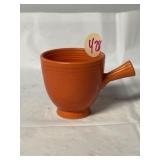 Fiesta red orange stick-handled creamer