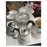 4 Corning Ware Spice of Life casserole dishs 9in,