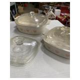 2 Corning Ware casserole dish in the 'Forever