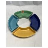 Fiestaware relish tray inserts