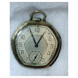 Illinois watch company pocket watch marked 14k