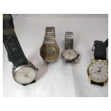 4 vintage men's watches