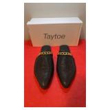 TAYTOE Classic womenï¿½s Mules dress shoes Pu