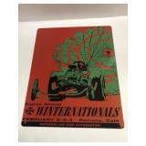 12 in x 15 in metal NHRA 8th Annual