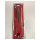 4 pc 1/4 in Extension bar set