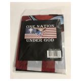 3 ft x 5 ft One Nation Under God flag