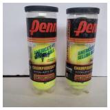 2 packs of 3 penn tennis balls