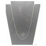 Silver box chain marked 925.       . 100oz