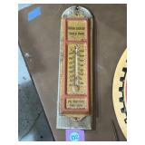 vintage advertising thermometer for the Melyin