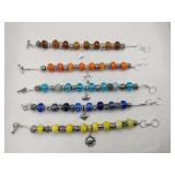 Danbury Mint silvertone colored Glass and metal