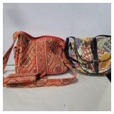 2 Vera Bradley purses and wallet
