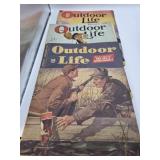Outdoor Life Magazine 1932, 33 and 44