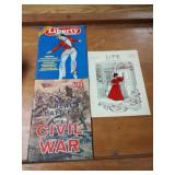 Group of three periodicals: Liberty (Fall1974);